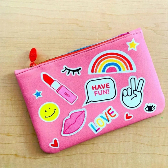 ipsy Handbags - Like NEW IPSY comedic pouch